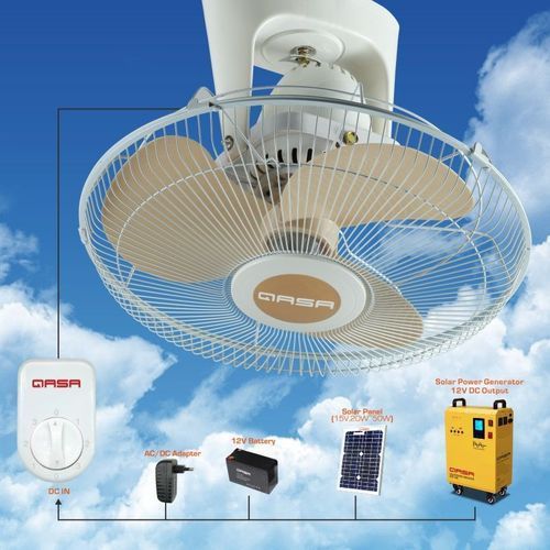 QASA Qof 16" Ac/dc Orbit/ceiling Fan (non Rechargeable)