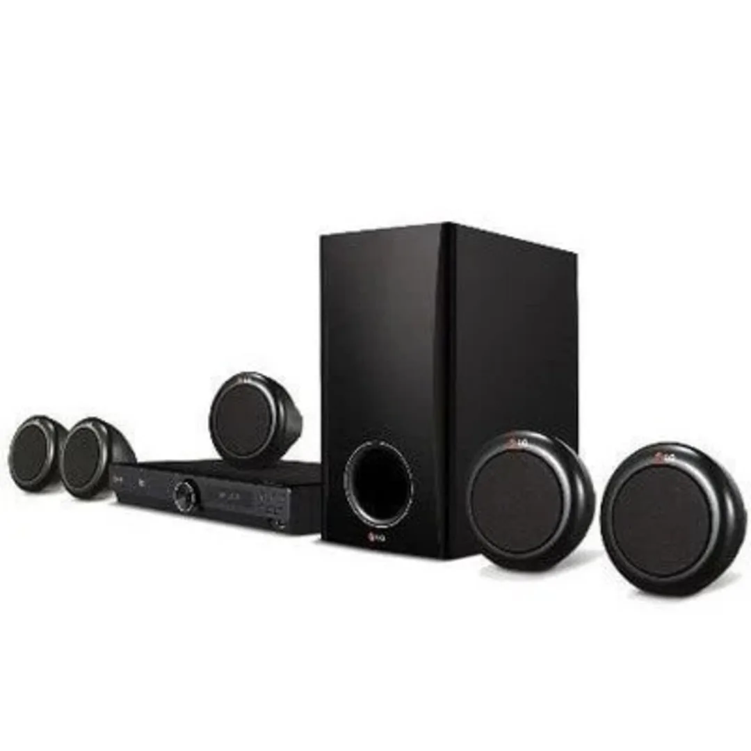 LG Home Theater System With Bluetooth - USB - DVD - Bass Blast - Black