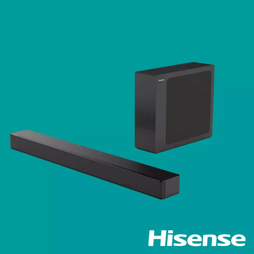 Hisense HS2100 2.1ch 240W Soundbar with Wireless Subwoofer