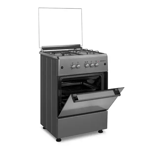 Maxi 60*60 (3+1) Burner Gas Cooker - INOX - Image 4
