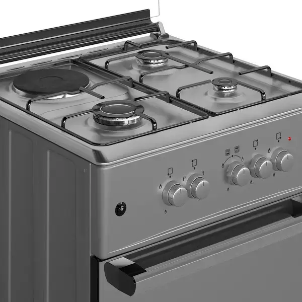 Maxi 60*60 (3+1) Burner Gas Cooker - INOX - Image 3
