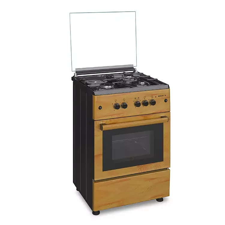 Maxi 60*60 (3+1) Burner Gas Cooker IGL Wood