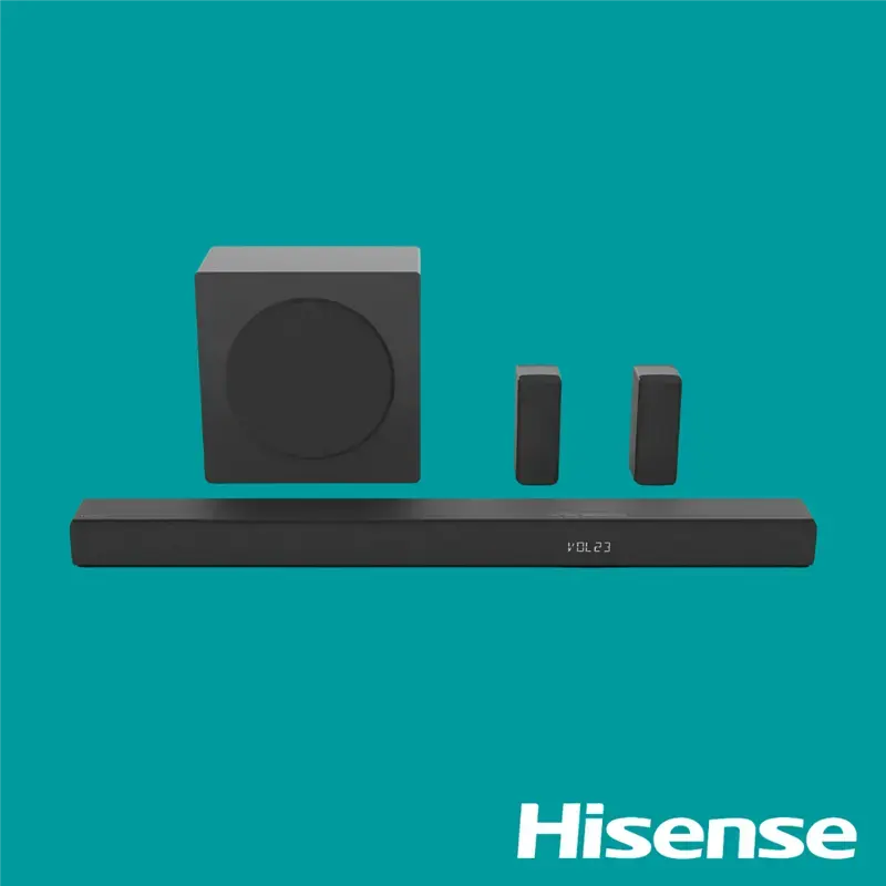 Hisense Soundbar with Subwoofer 510W 5.1.2CH (U5120G) - Image 2