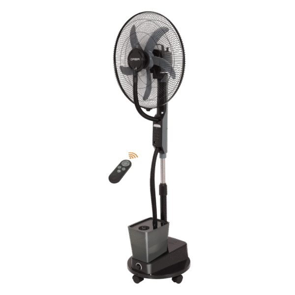 QRF-7318 Forest Rechargeable Mist Fan – Power, Comfort & Long Runtime