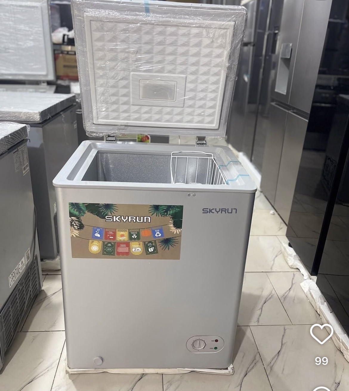 SkyRun 100L Freezer – Compact, Efficient & Reliable Cooling