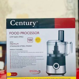 Century 11-in-1 Food Processor | High Power Kitchen Machine | Blender, Grinder,Pro